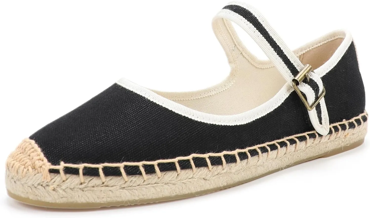 Women’s Espadrilles Breathable Comfortable Flats, Stylish Dress Shoes for All-Day Wear