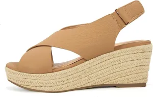 Women's Platform Espadilles Wedge Beach Sandals Summer Sandals Open Toe Ankle Strap Sandals