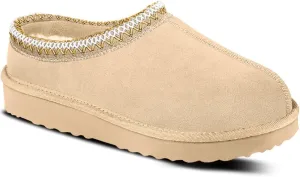 Women's Slippers Platform Mini Boots For Women Ankle Boots Suede Fleece-Lined Indoor and Outdoor Anti-Slip Slippers