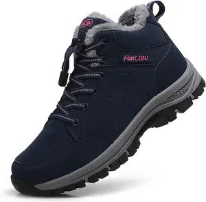 Women's Snow Boots Fur Lined Warm Ankle Boot Waterproof Anti-Slip Winter Outdoor Sports Shoes…