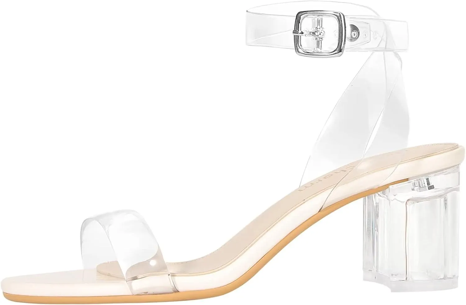 Women's Strappy Chunky Block Low Heeled Sandals 2 Inch Open Toe Ankle Strap High Heel Dress Sandals Daily Work Party Shoes