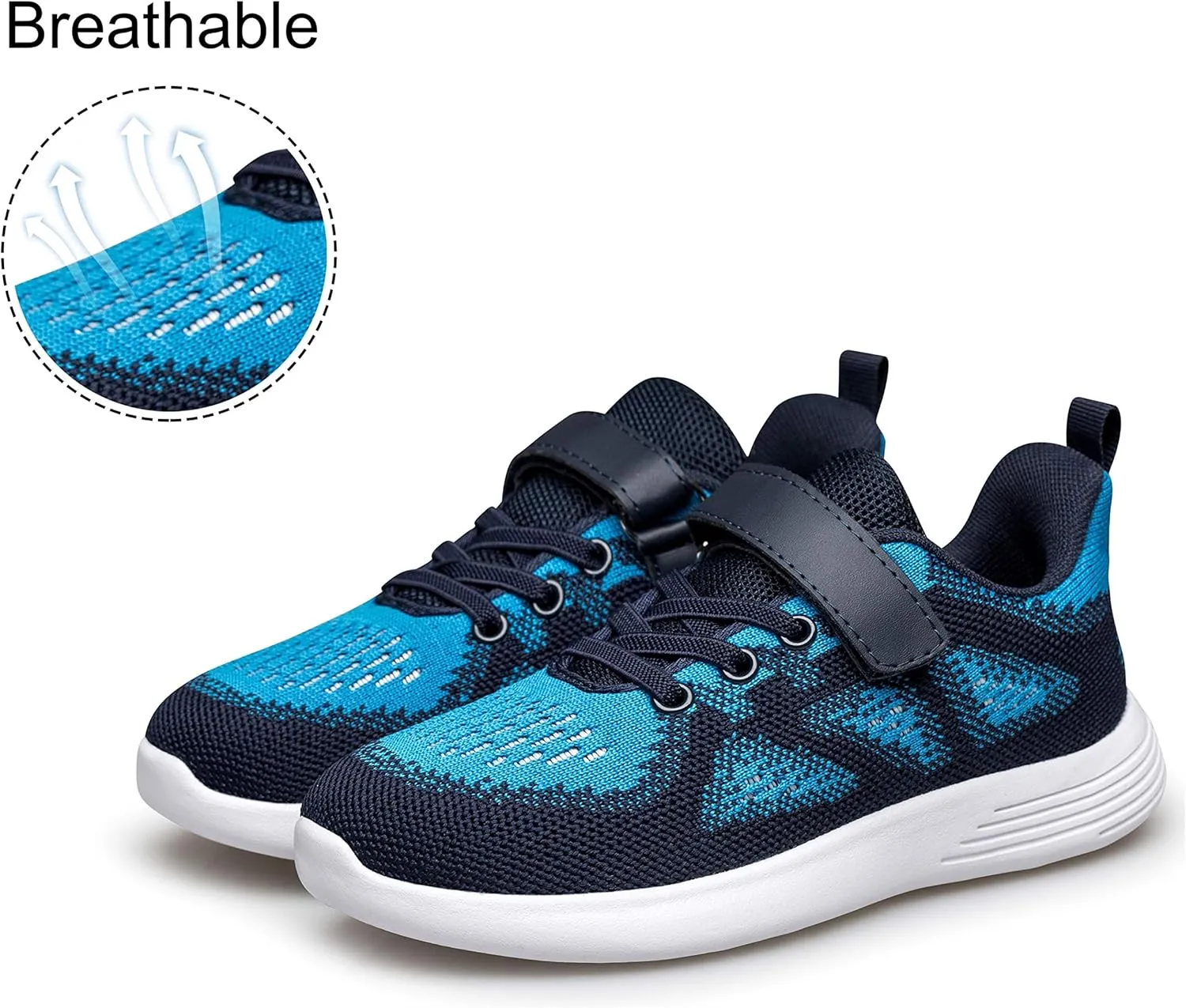 YHOON Boys Girls Sneakers Kids Sports Running Walking Shoes for Toddler/Little Kid/Big Kid