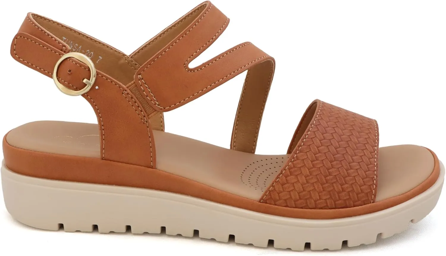 YOKI TUNSA-20 Women’s Comfort Strappy Wedge Sandals with Arch Support, Platform Sandals Women, Women's Sandals Dressy Comfortable, Summer Sandals