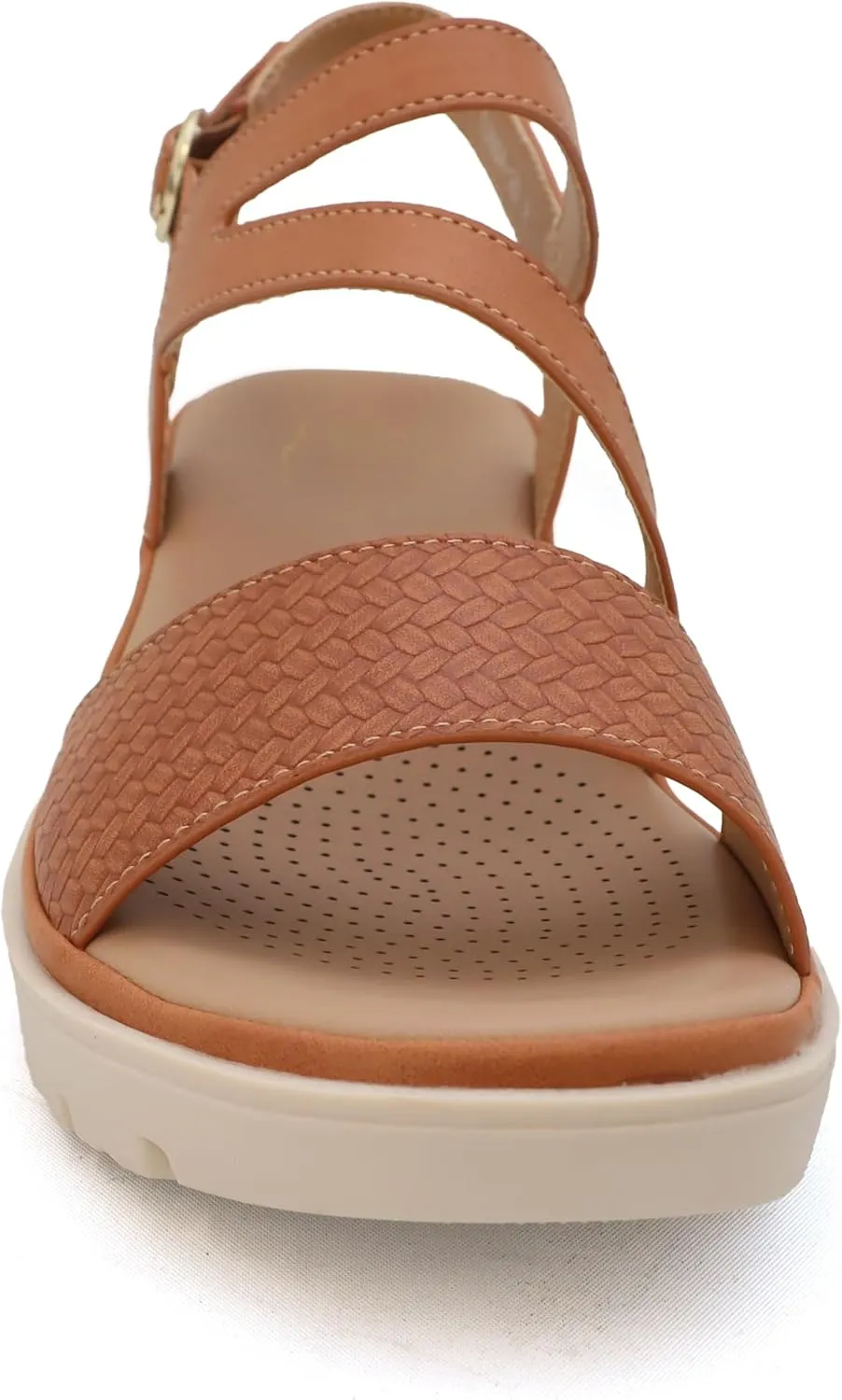 YOKI TUNSA-20 Women’s Comfort Strappy Wedge Sandals with Arch Support, Platform Sandals Women, Women's Sandals Dressy Comfortable, Summer Sandals